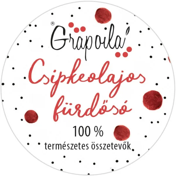 Csipkeolajos fürdősó 120 g